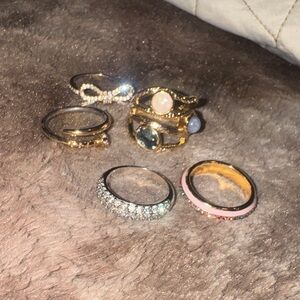 Lot of park lane rings